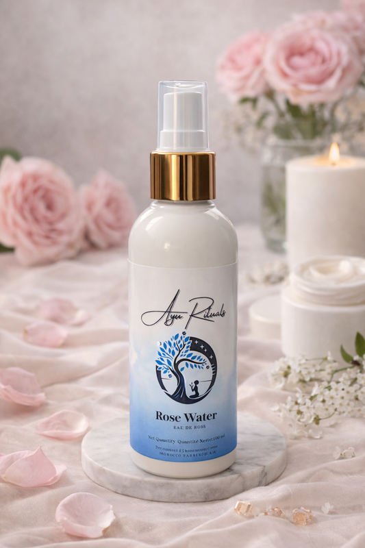Rose Water – 100% Pure Moroccan Hydrosol (100 ml)