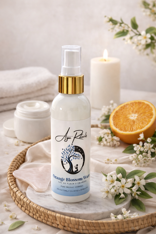 Orange Blossom Water – 100% Pure Moroccan Hydrosol (100 ml)