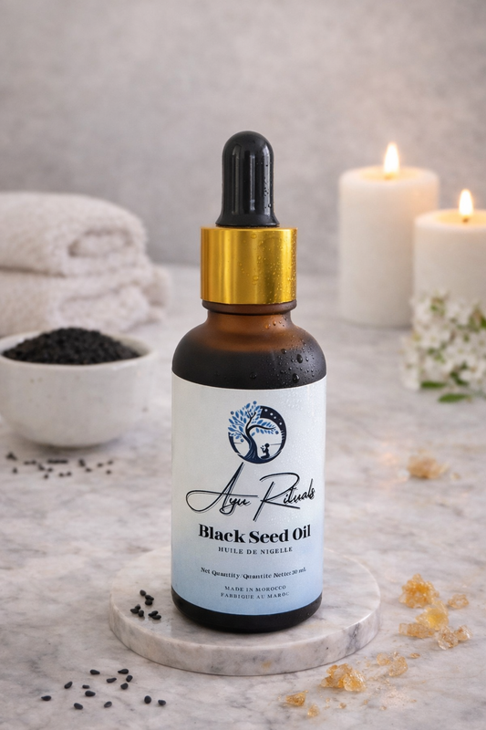 Black Seed Oil – 100% Pure Moroccan Cold-Pressed Oil (50 ml)